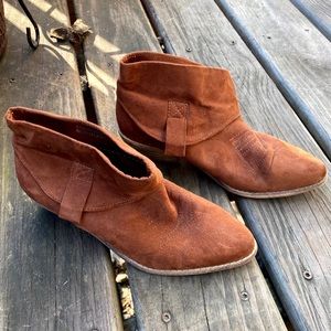 F21 Suede Boots